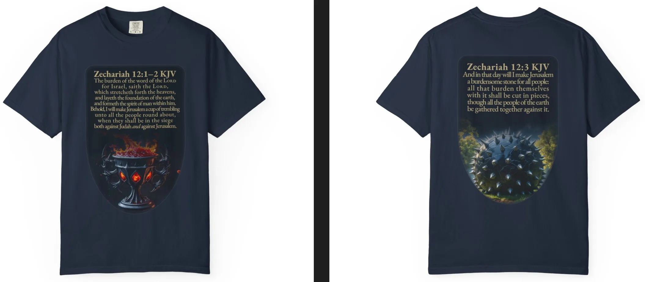 Zechariah 12:1-3 T-Shirt