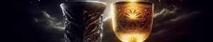 Two Cups KJV Card Box