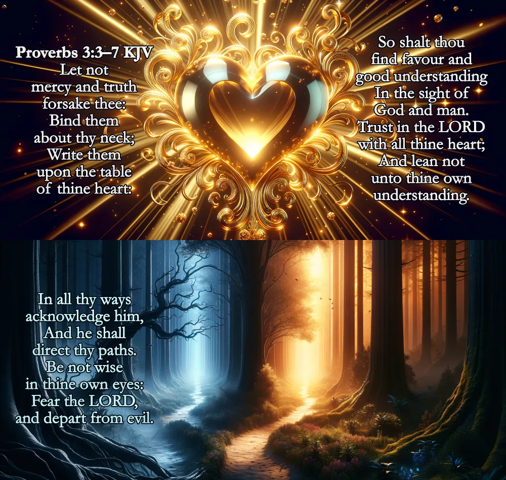Trust in the LORD Tri-Fold Card