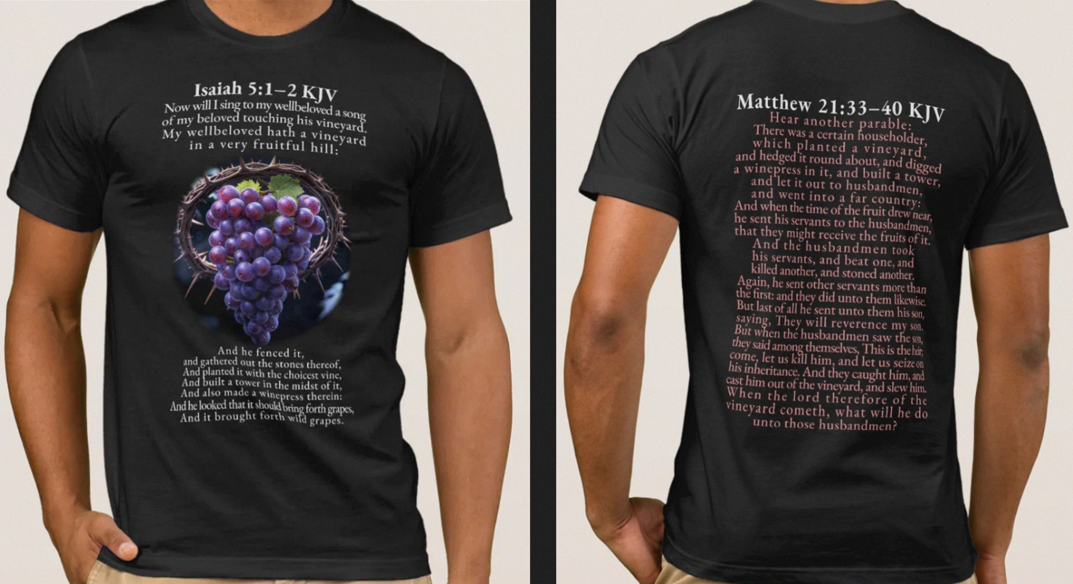 Premium Wild Grapes T-Shirt